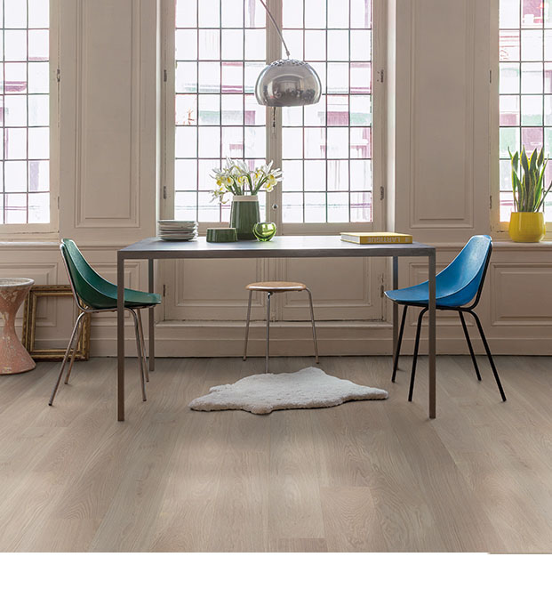 Frosted oak oiled