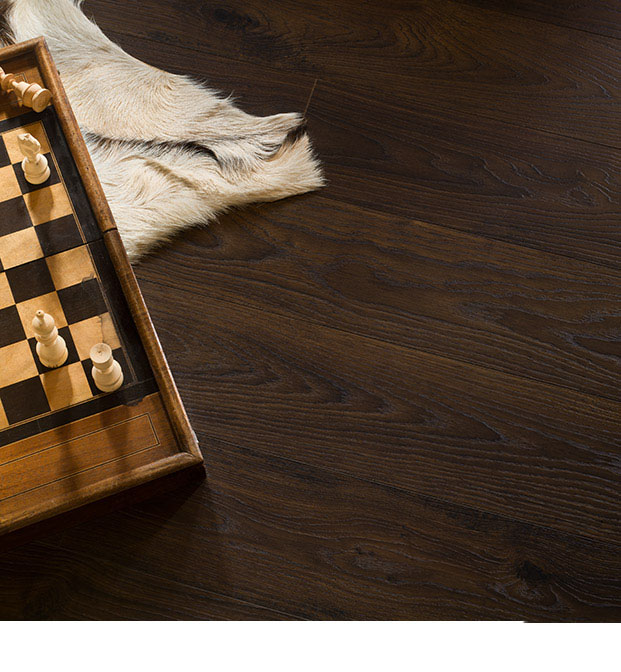Old white oak dark, planks