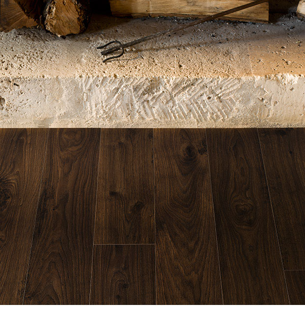 Old white oak dark, planks