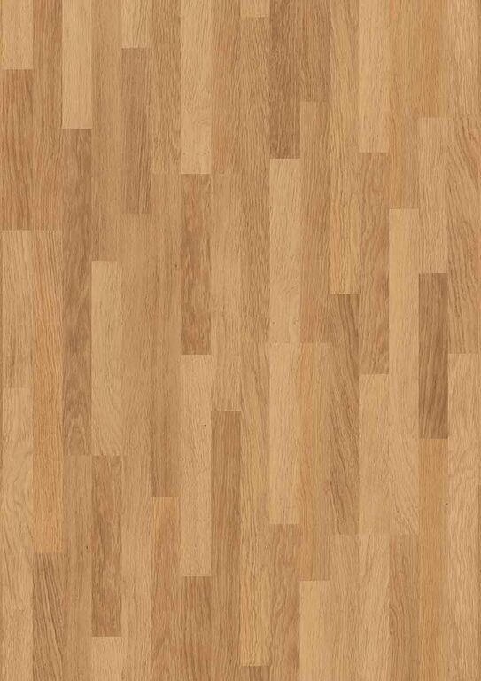 Enhanced oak natural varnished, 3 strip
