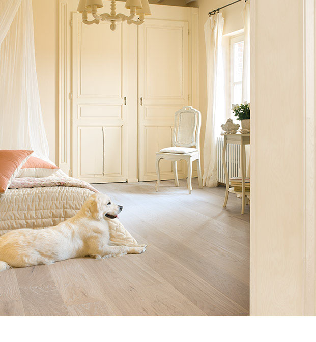 Limed grey oak matt, planks