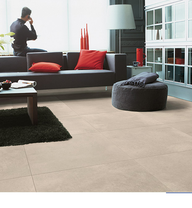 Polished concrete natural