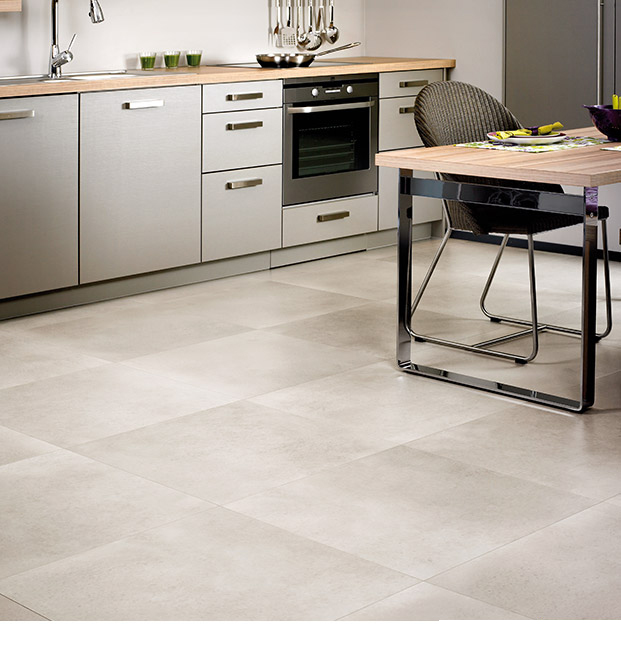 Polished concrete natural