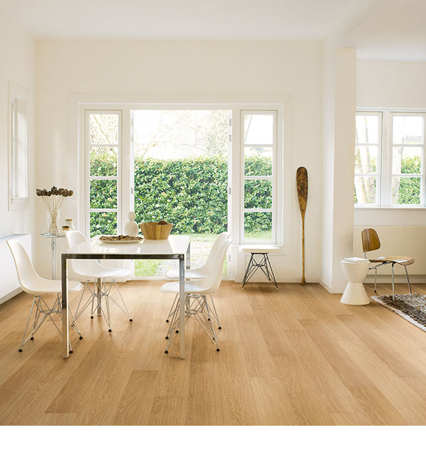 Natural varnished oak