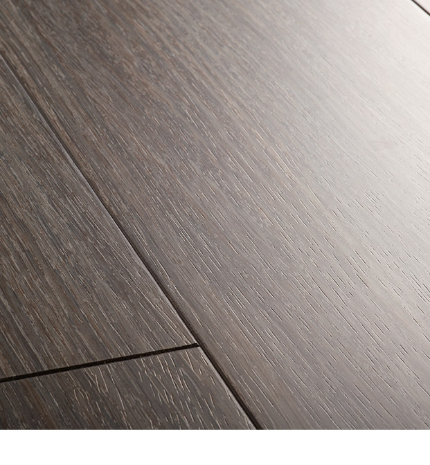 Cérusé oak dark grey brown, planks