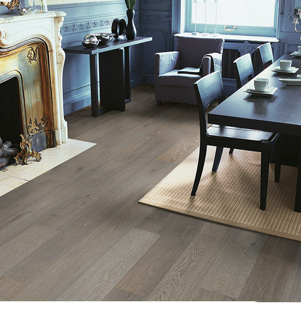 Old grey oak matt, planks