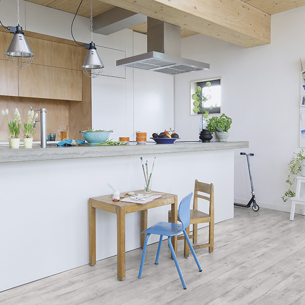 Concrete wood light grey