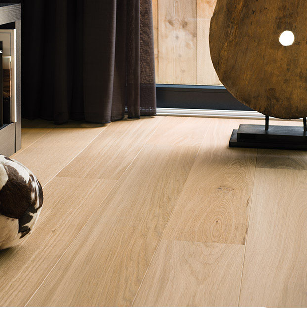 Pure oak matt, planks