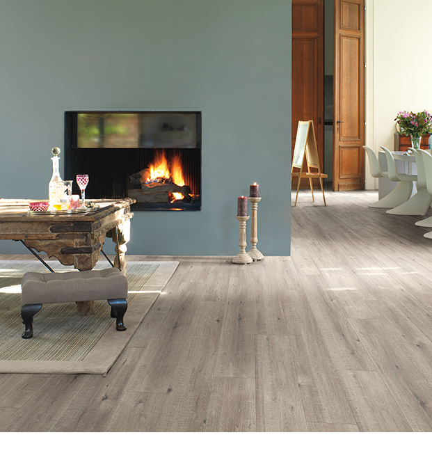 Saw cut oak grey
