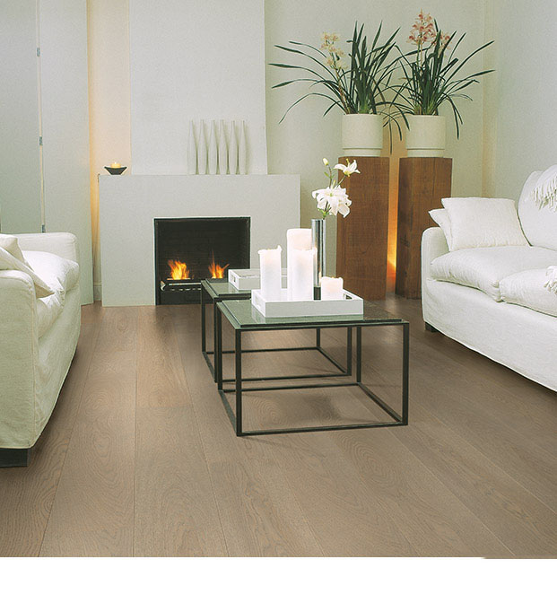 Fossil oak matt, planks