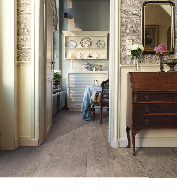 Old oak light grey, planks