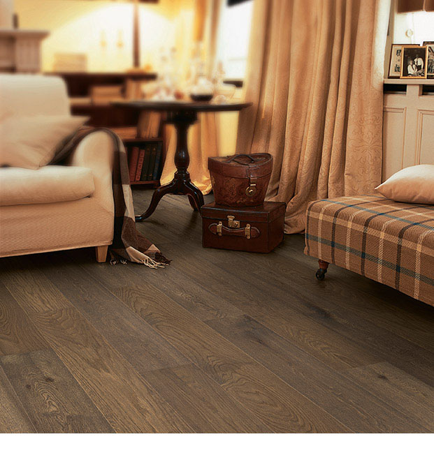 Cottage oak matt, planks