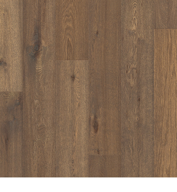 Cottage oak matt, planks