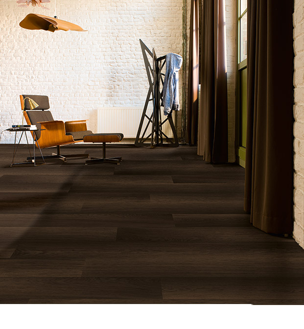 Fumed oak dark, planks